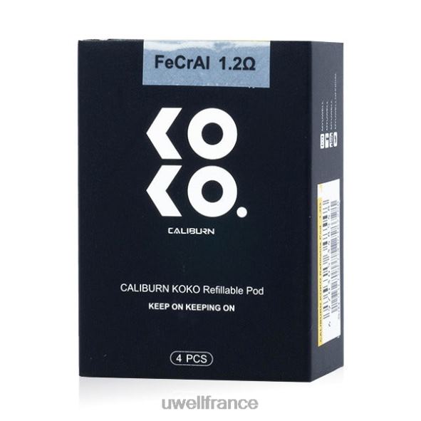 UWELL CALIBURN KOKO dosettes (paquet de 4) | UWELL Disposable Vape 1,2 ohm 84P4N95