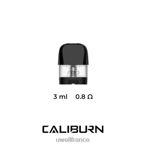 UWELL CALIBURN X dosettes de remplacement | Paquet de 2 | UWELL Marseille 0,8 ohm 84P4N46