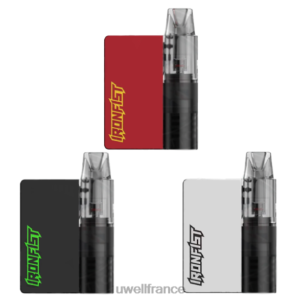 UWELL CALIBURN IRONFIST L mod de capsule | UWELL Vape Flavors noir mat 84P4N159
