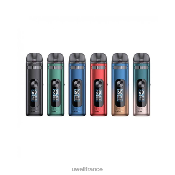 UWELL CROWN X système de kits de dosettes | UWELL Marseille vert 84P4N236