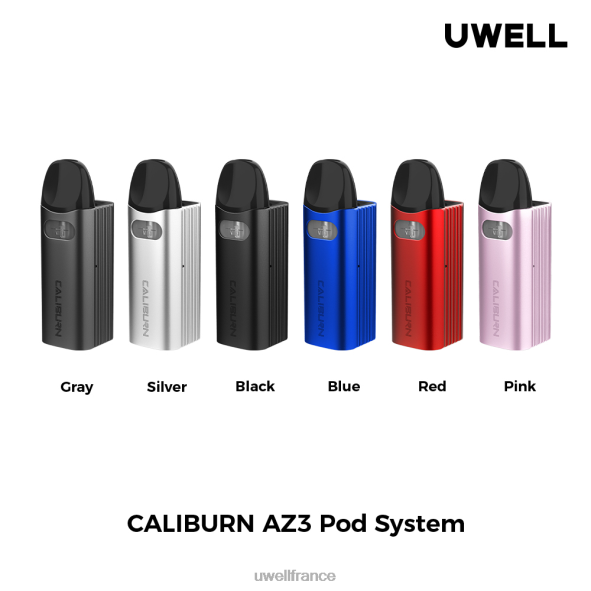 UWELL CALIBURN AZ3 kit (système de pods) | UWELL Disposable Vape bleu 84P4N145