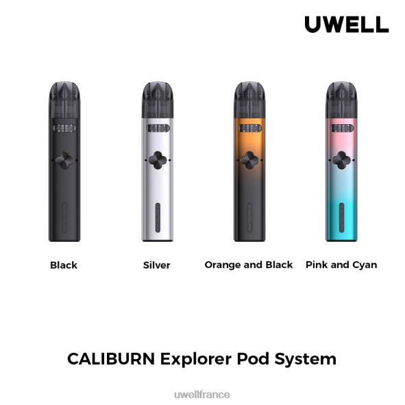 UWELL CALIBURN EXPLORER kit (système de pods) | UWELL Prix noir 84P4N164