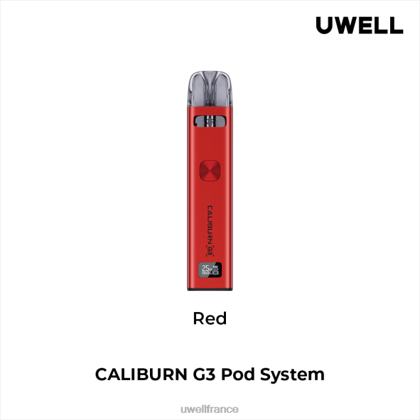 UWELL CALIBURN G3 trousse | UWELL Sale rouge 84P4N137