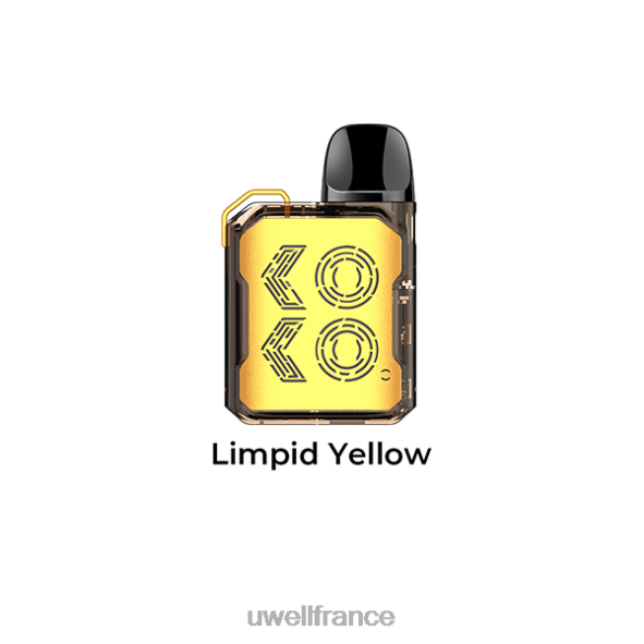 UWELL CALIBURN GK2 kit de dosettes | UWELL Vape Price jaune limpide 84P4N103