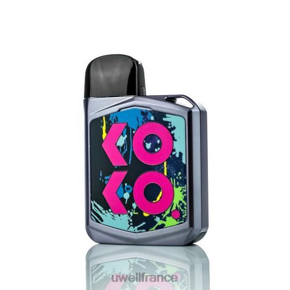 UWELL CALIBURN KOKO PRIME kit dosette 15w | UWELL Vape Jetable gris 84P4N180