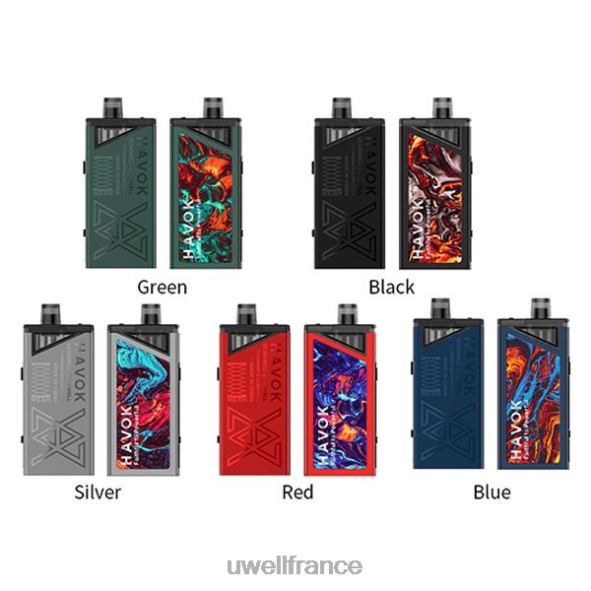 UWELL HAVOK V1 kit 65w | UWELL Vape Flavors argent 84P4N189